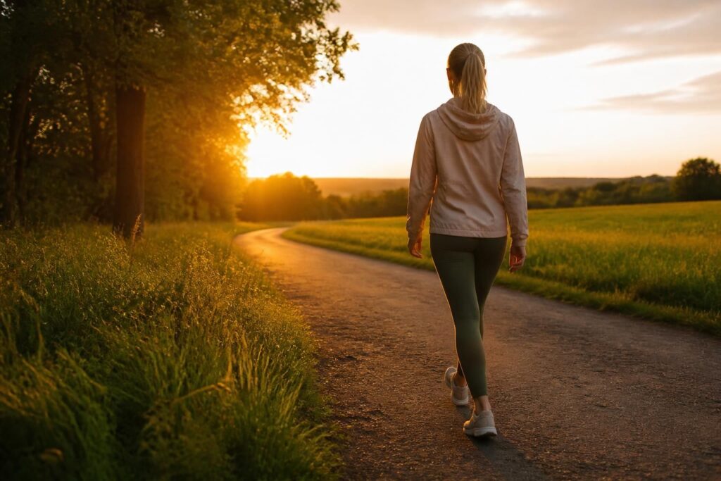 Der neue Walking-Trend ist gelenkschonend, kostenlos und ideal für warme Sommerabende