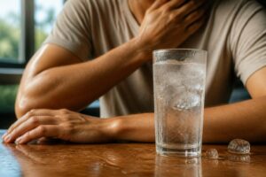 Warum eiskaltes Wasser bei großer Hitze nicht immer die beste Erfrischung ist