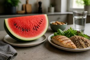 Warum Wassermelone allein keine vollständige Mahlzeit ist – und was dazu kombiniert werden sollte